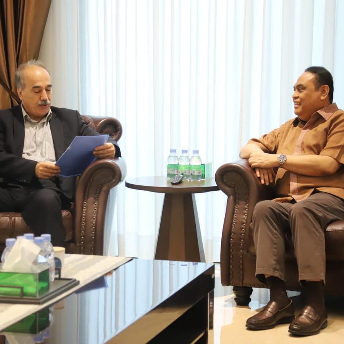 Syafruddin bertemu tokoh Fatah Palestina