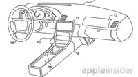 Apple Daftarkan Paten Dashboard Mobil Layar Sentuh
