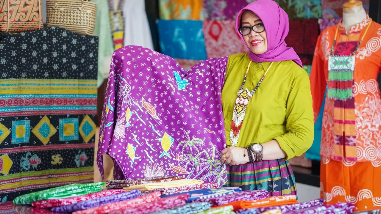 Industri batik di Indonesia terus berkembang