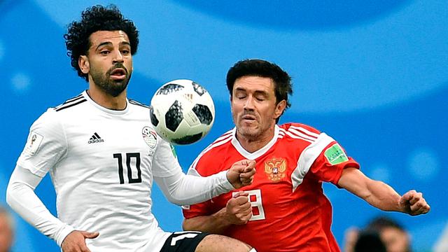 Kekecewaan Mohamed Salah Gagal Menang Lawan Rusia