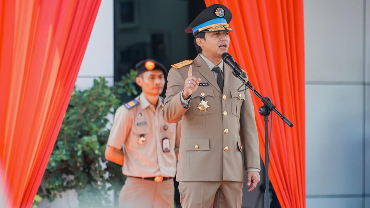 Peringati 64 Tahun UUPA, Wamen ATR/Waka BPN Pimpin Upacara di Kanwil BPN Provinsi Kalimantan Timur