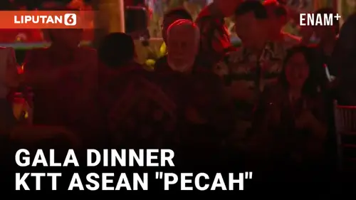 VIDEO: Tak Malu-Malu, Para Pemimpin Negara dan Delegasi Bergoyang di Gala Dinner KTT ASEAN