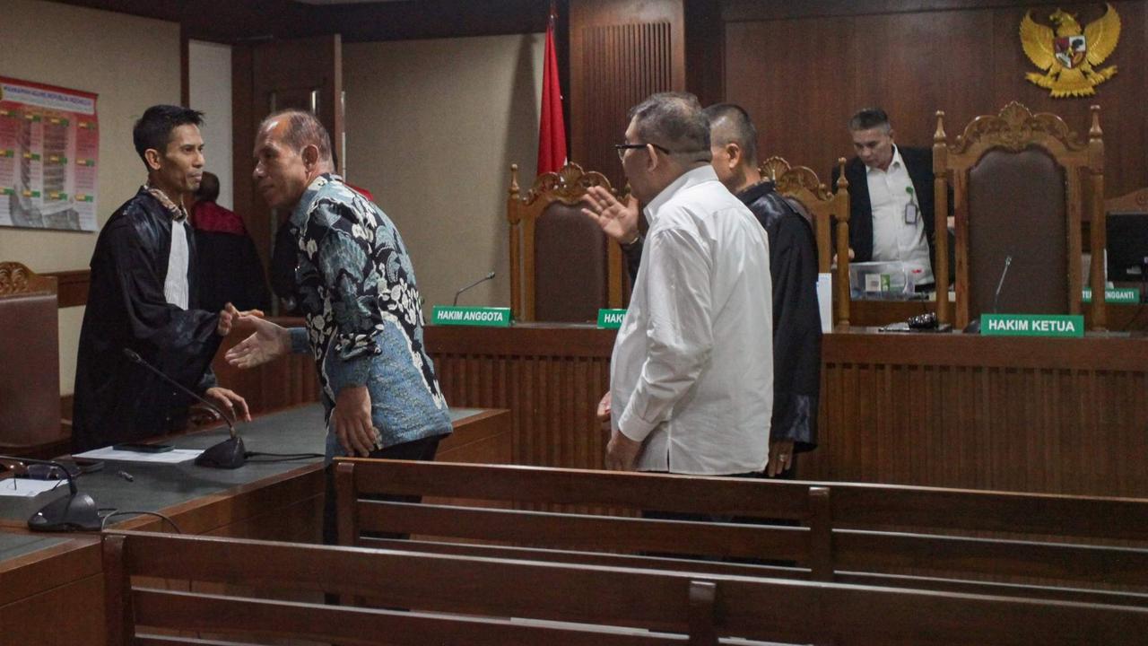 Sidang vonis terdakwa kasus Jasindo