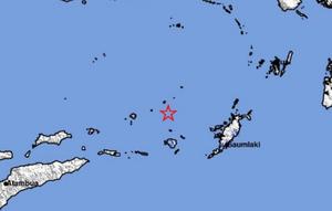 Gempa Magnitudo 5,1 mengguncang wilayah Laut Banda Maluku, Minggu (11/1/2026). (Liputan6.com/ Dok BMKG)