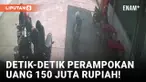 Ngeri! Detik-detik Nasabah Bank Dirampok saat Ambil Uang di Minimarket