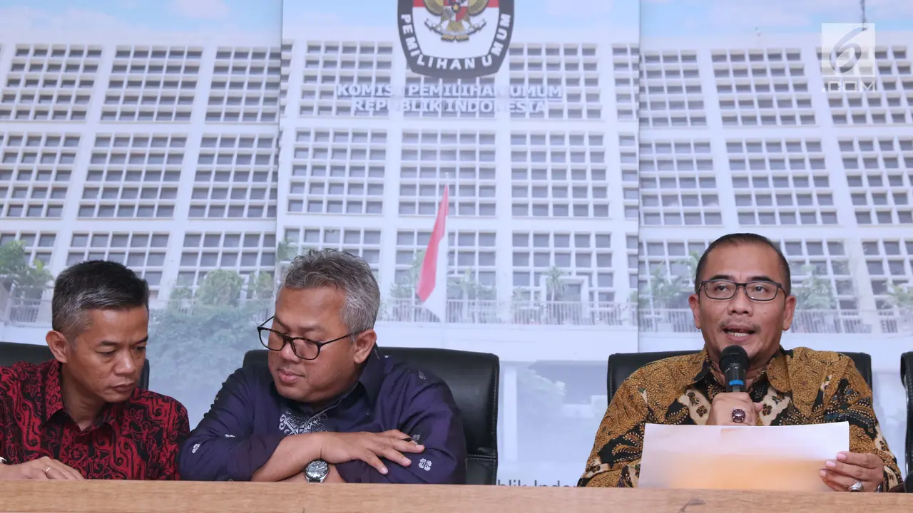 KPU Batalkan Parpol Ikut Pemilu Anggota DPRD Provinsi dan Kabupaten Kota