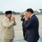 Momen Prabowo Antar Kepulangan PM Thailand