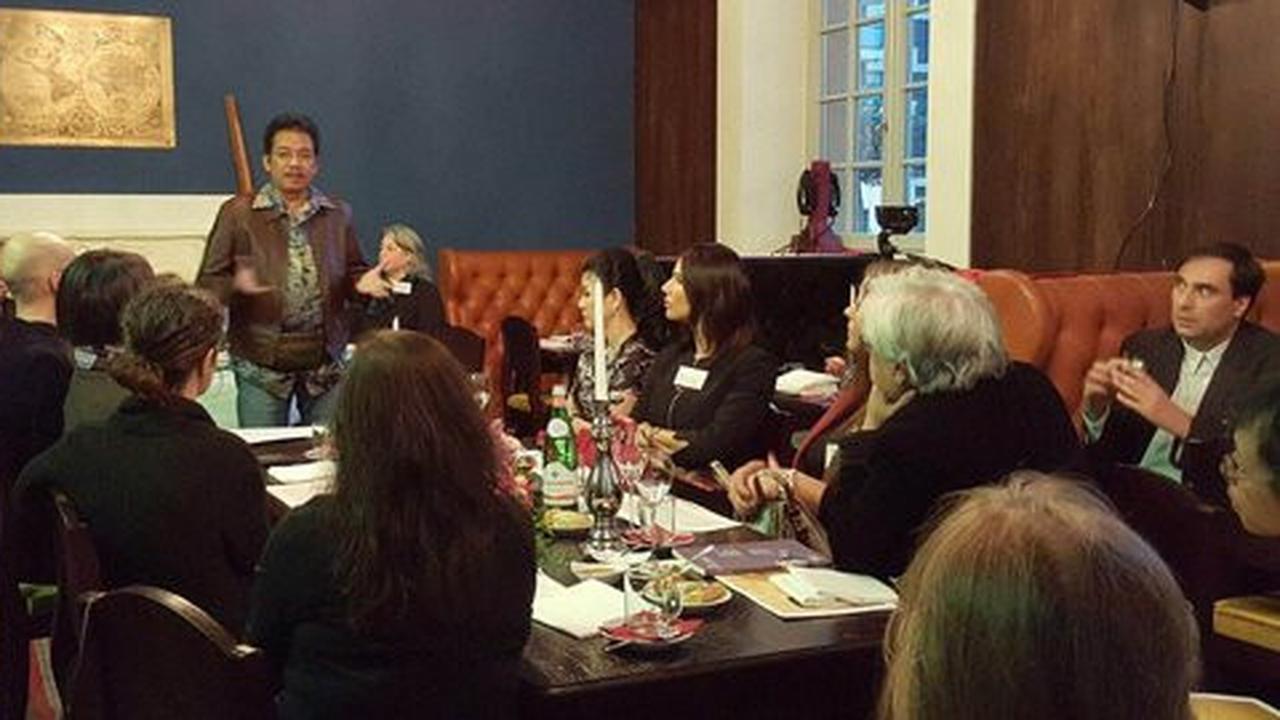 Denny JA bicara toleransi di diskusi Frankfurt Book Fair