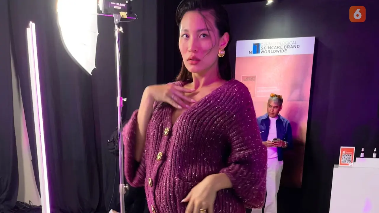 Patricia Gouw saat hamil besar, mengaku jarang ngidam