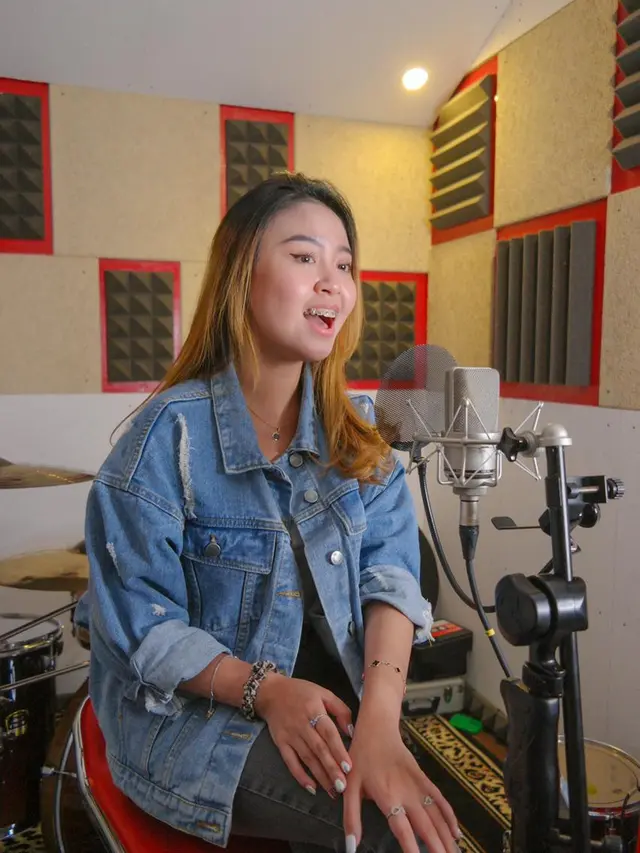 Selvia Angelica saat ditemui di Icun Studio, Jalan Malaka, Jakarta, baru-baru ini.