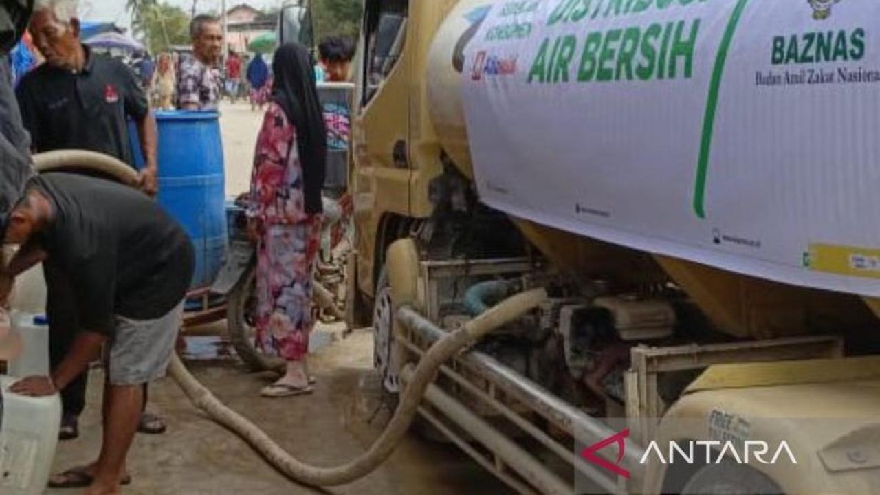 Baznas Salurkan Air Bersih 160 Ribu Liter untuk Warga Terdampak di Aceh Tamiang