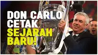 Berita video Carlo Ancelotti baru saja mengukir sejarah baru dalam dunia sepak bola usai mengantarkan Real Madrid juara Liga Champions yang ke-15 kalinya.