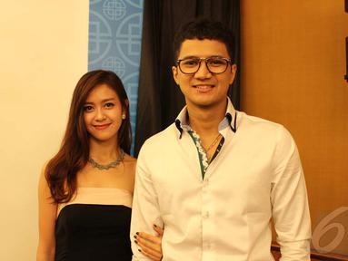 Maria S.O.S dan Firly S4  didaulat menjadi duta Pariwisata Korea Tourism Organization (KTO), Hotel Mulia, Jumat (25/04/2014) (Liputan6.com/Gilar Dhani).