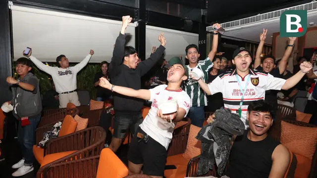Roaring Night Manchester City vs Manchester United di Babahramu Dine & Bar Tangerang