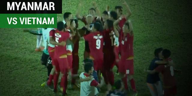 VIDEO: Highlights Piala AFF U-18, Myanmar Vs Vietnam 2-1