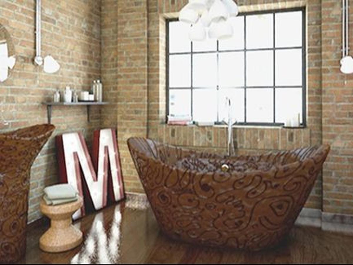 Desain Kamar Mandi Minimalis dari Italia