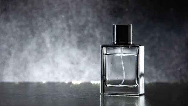 Ilustrasi parfum cowok