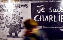 Charlie Hebdo bikin kartun olok pesawat Rusia jatuh di Mesir
