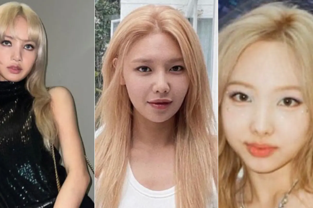 Inspirasi Rambut Blonde yang Sedang Tren Dikalangan Idol Korea