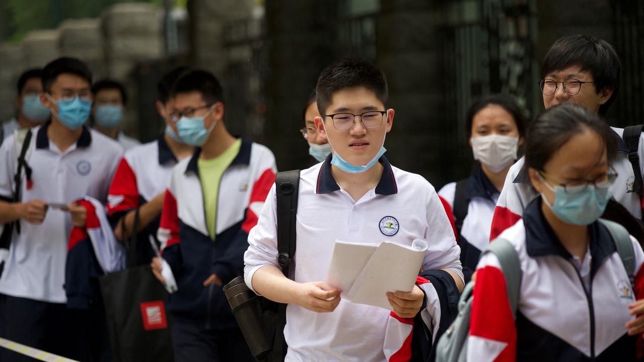 Potret Siswa di China Jelang Ikuti Ujiaan Gaokao