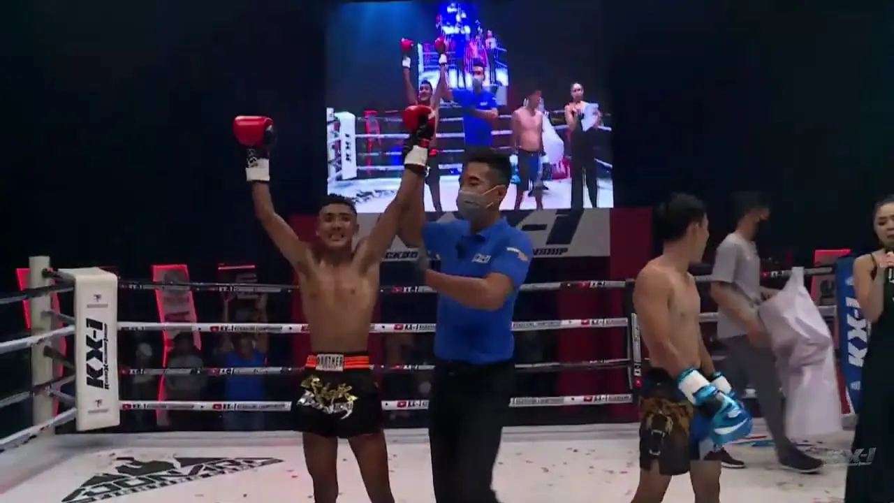 Atlet Kickboxing Muhammad Rizki Nurohman