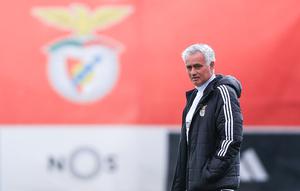 Benfica akan bersua Real Madrid lagi pada leg pertama playoff babak 16 besar Liga Champions di Estadio da Luz, Lisbon, Rabu (18/2/2026) dini hari WIB. (AFP/Patricia De Melo Moreira)