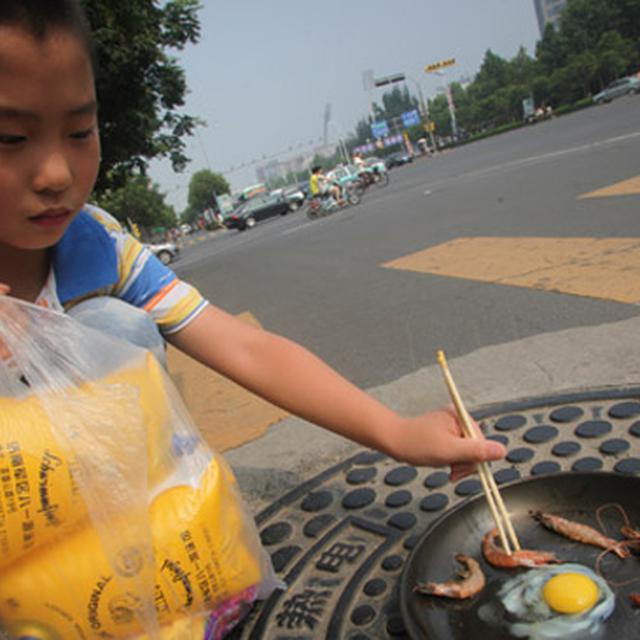Suhu Panas Hingga 40 Celcius Warga Cina Bisa Masak Di Jalanan Citizen6 Liputan6 Com