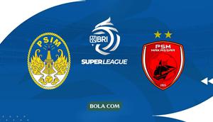 Prediksi PSIM Vs PSM di BRI Super League. (Bola.com/Wiwig Prayugi)