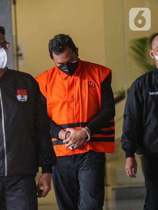 Komisi Pemberantasan Korupsi (KPK) menahan Bupati Sidoarjo, Jawa Timur, Ahmad Muhdlor Ali (AMA) alias Gus Muhdlor selama 20 hari pertama. (Liputan6.com/Angga Yuniar)