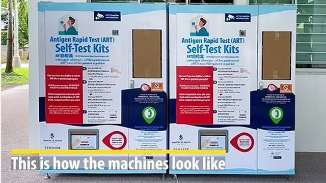 Singapura Sediakan Alat Tes Covid-19 Mandiri di Vending Machine