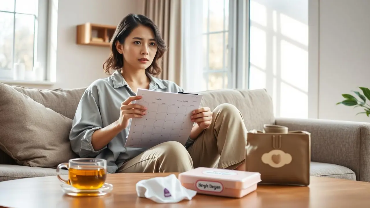 Cara agar haid cepat selesai (Foto: AI)