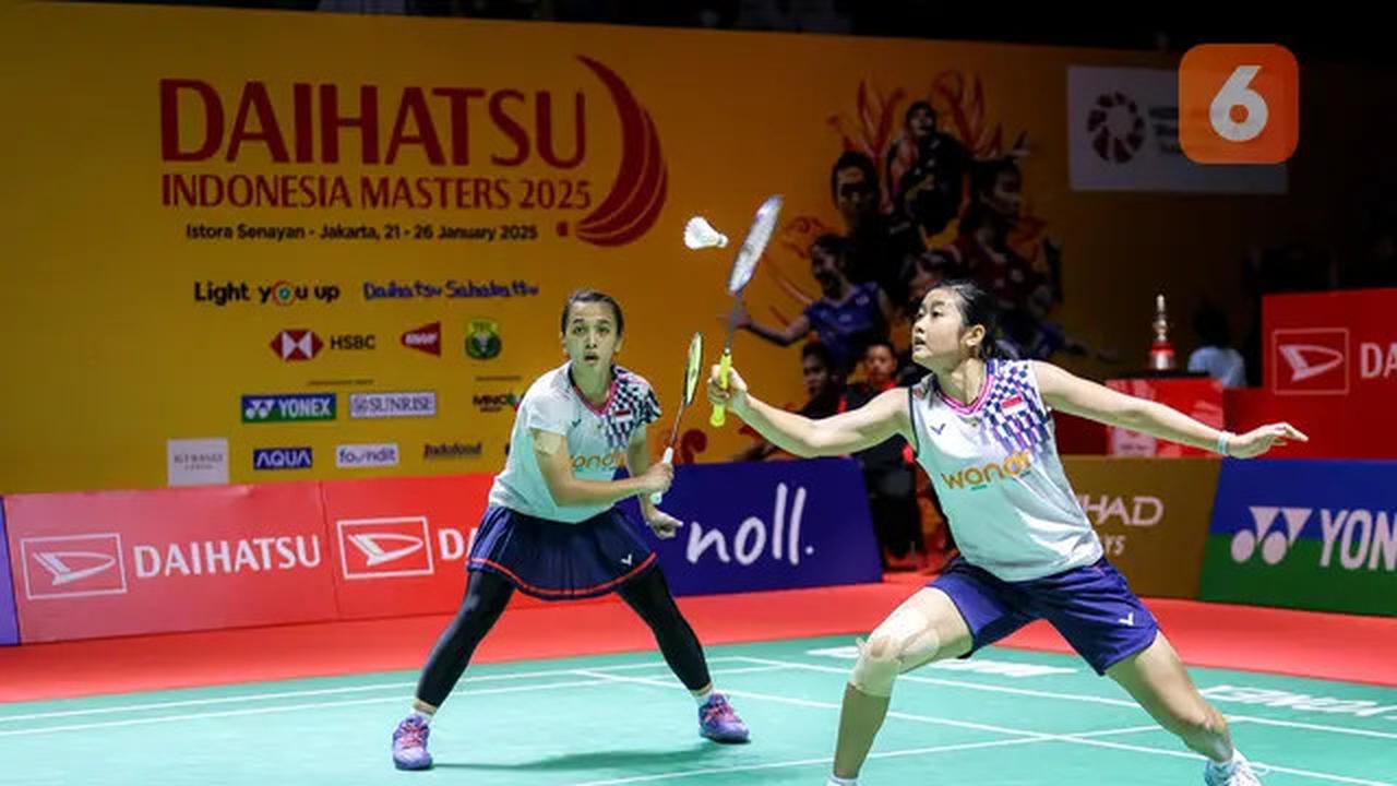 Indonesia Masters 2025: Rinov / Lisa ke Semifinal, Air Mata Haru Langsung Tumpah