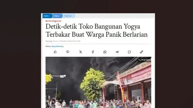 Klaim video Kota Solo dihantam rudal secara tiba-tiba, simak di sini faktanya!