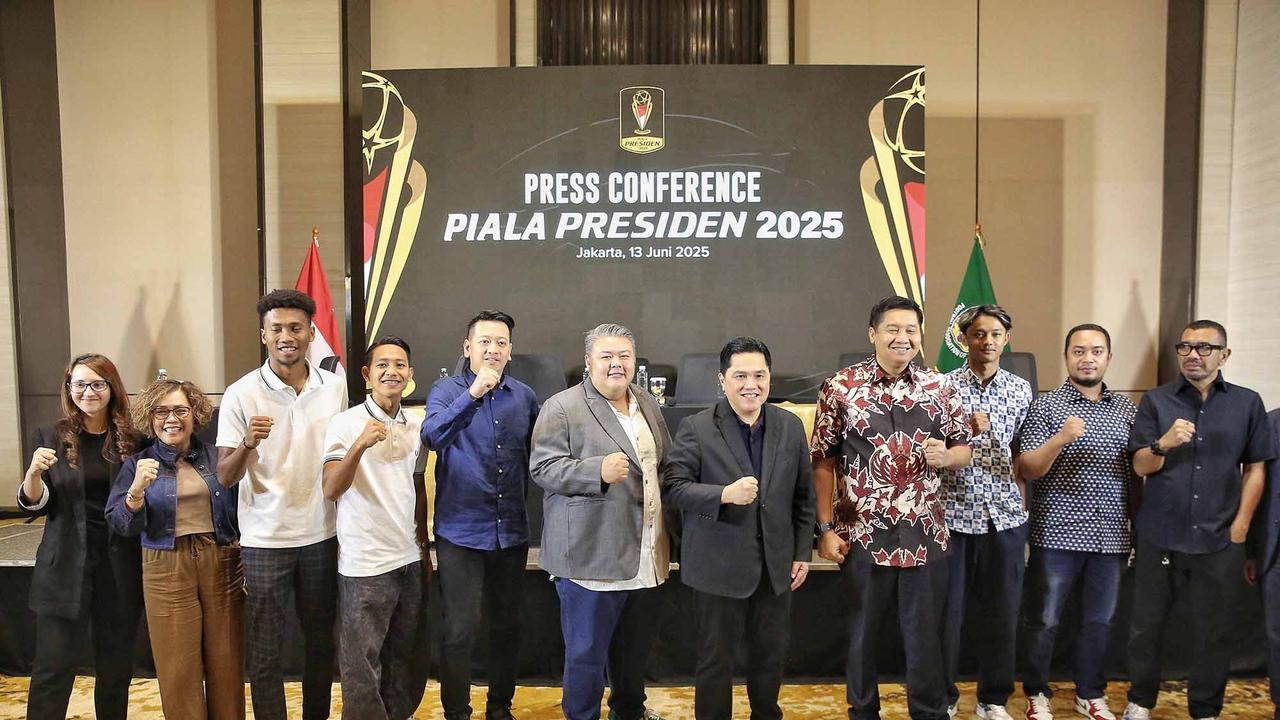 FOTO: Piala Presiden 2025 Akan Diikuti Klub asal Inggris dan Thailand
