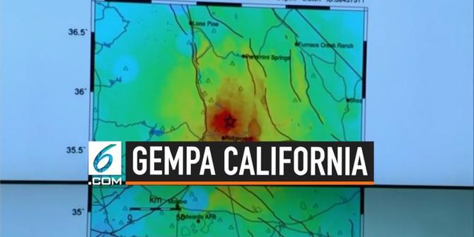 VIDEO: Gempa Susulan California Terasa Hingga Las Vegas