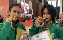 Perdana Ikut PON, Kakak Adik Ini Langsung Raih Medali Emas Kelas Seni Muaythai
