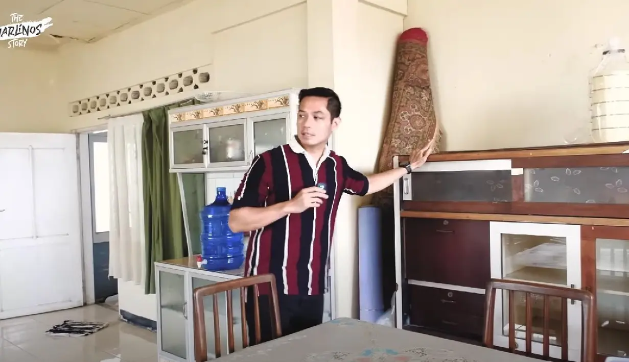 Suasana rumah keluarga besar Dude Harlino di kampung halaman di Lintau, Sumatera Barat. (Foto: YouTube/The Harlinos Story)
