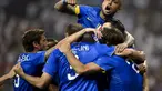 Juventus berhasil melaju ke final Liga Champions setelah menahan imbang Real Madrid 1-1 di leg kedua semifinal Liga Champions yang berlangsung di Stadion Santiago Bernabeu, Madrid, Spanyol. Rabu (13/5). (AFP PHOTO/DANI POZO) 