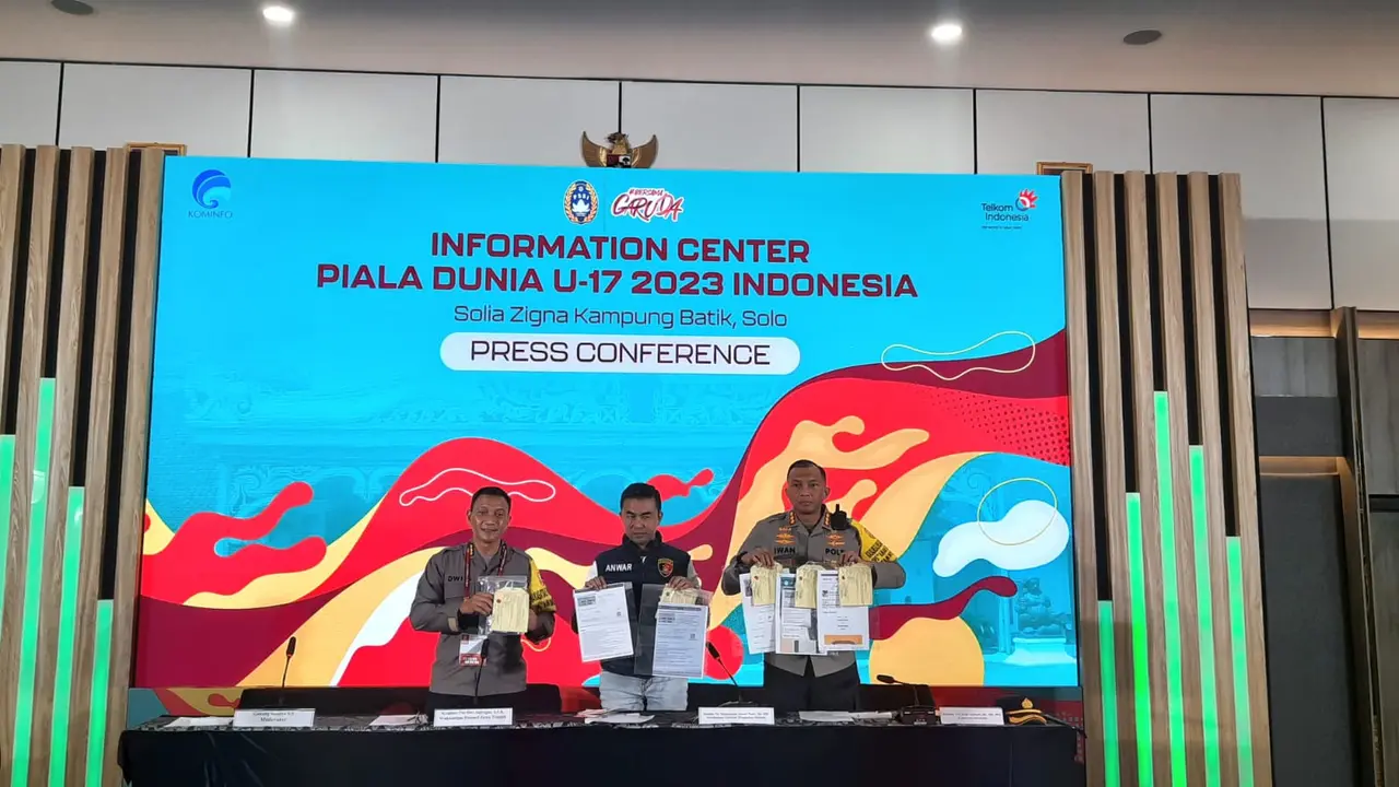 pemalsuan tiket Piala Dunia U-17 2023