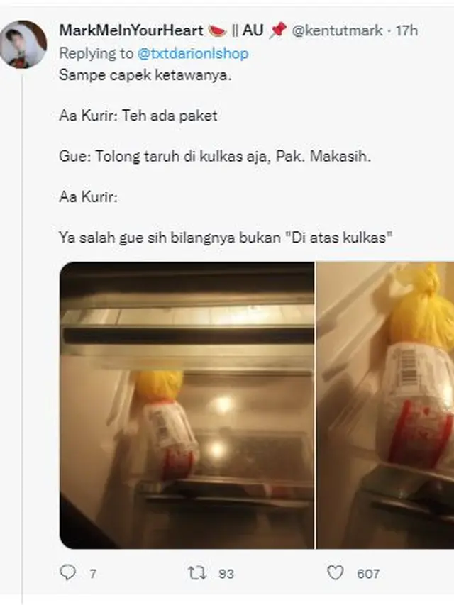6 Cara Kurir Taruh Paket saat Rumah Penerima Kosong Ini Kocak Banget