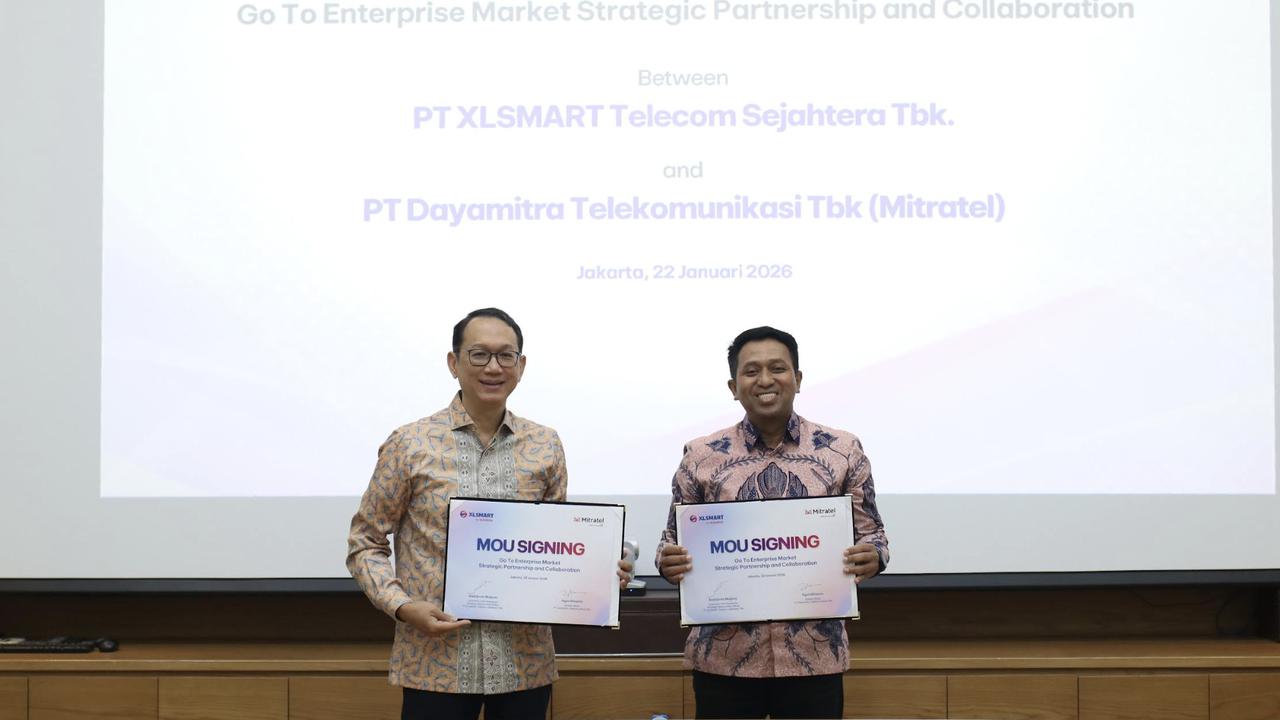 XLSMART dan Mitratel Sepakat Perluas Solusi ICT untuk Pasar Korporasi