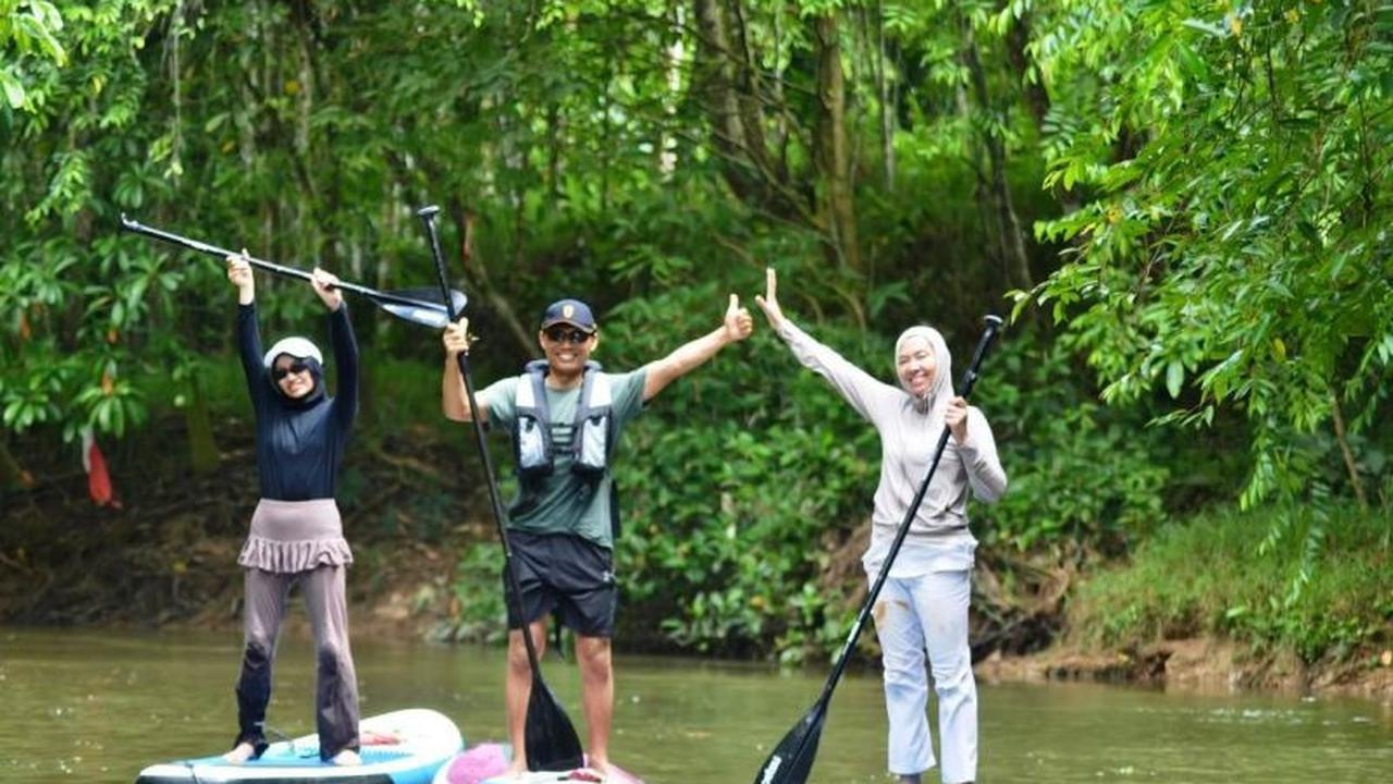Kemenham Kaltim Kampanyekan Sungai Bersih Lewat Olahraga Air di Samarinda