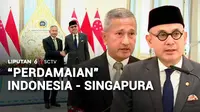 Menteri Luar Negeri Indonesia bertemu dengan Menlu Singapura di Jakarta. Mereka membahas sejumlah hal, termasuk isu kebakaran hutan dan lahan yang menjadi pembicaraan hangat di antara dua negara belakangan ini.