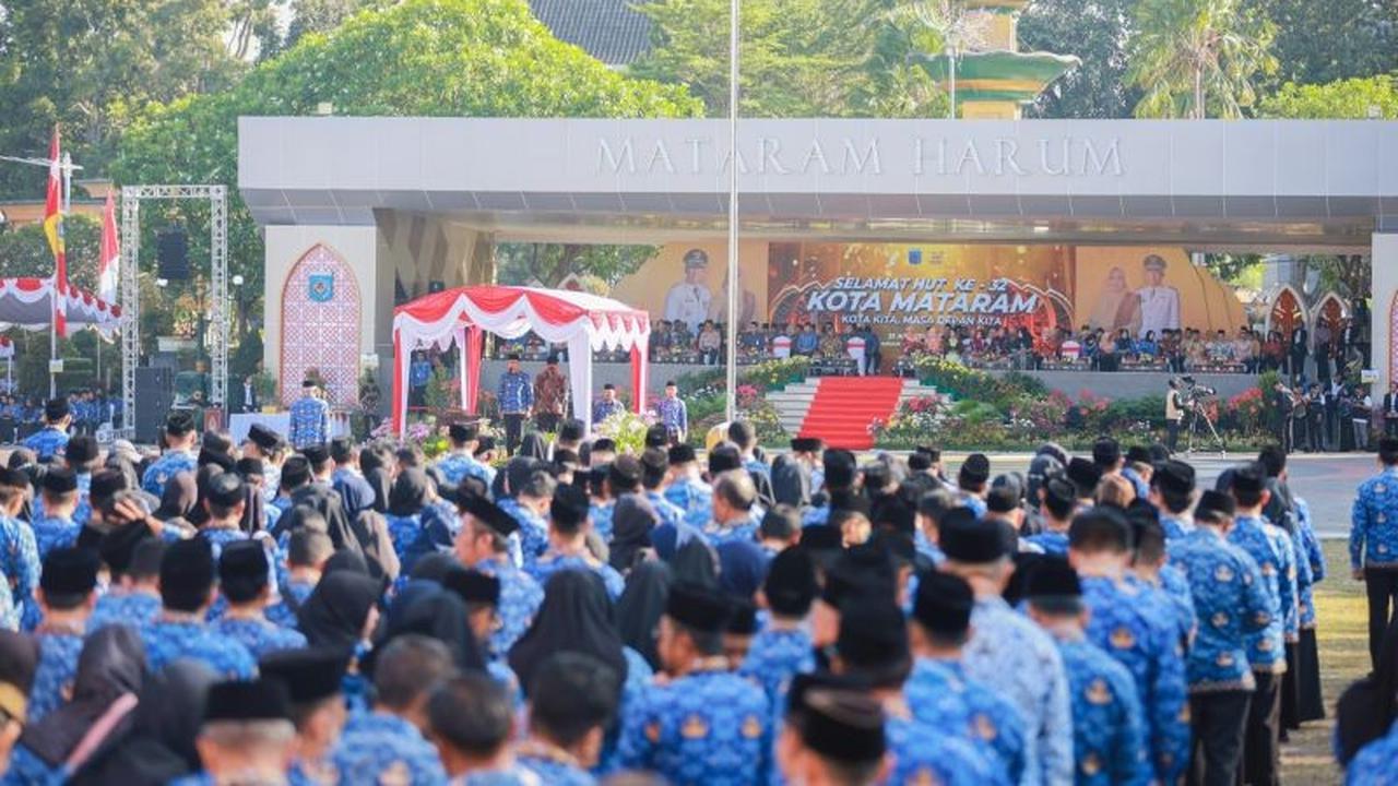 Trivia HUT ke-32 Kota Mataram: Gubernur NTB Ajak Warga Fokus Pembangunan Nilai Mataram, Bukan Hanya Fisik