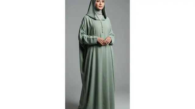 Gamis Maroko Hoodie Modern
