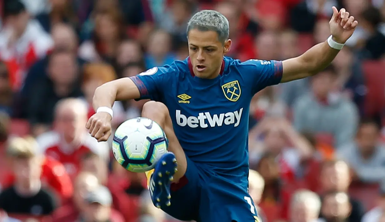 2. Javier Hernandez (Manchester United/West Ham) 53 Gol. (AFP/Ian Kongton)