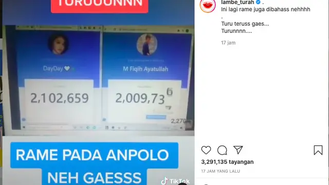Followers Dayana kembali menyusut gara-gara warganet Indonesia unfollow massal