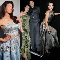 Artis dengan Tampilan Glamor saat Hadir di Acara Penghargaan Drama. [Instagram]