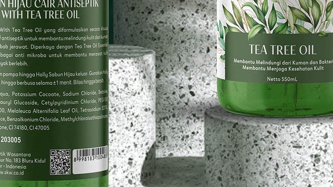 10.&nbsp;Holly Sabun Hijau Cair Tea Tree Antiseptik