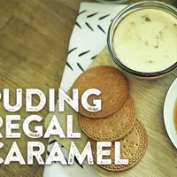 Puding Biskuit Karamel (Foto: Kokiku Tv)